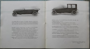Fiat Modelprogram 1920 Carbrochure (9322)
